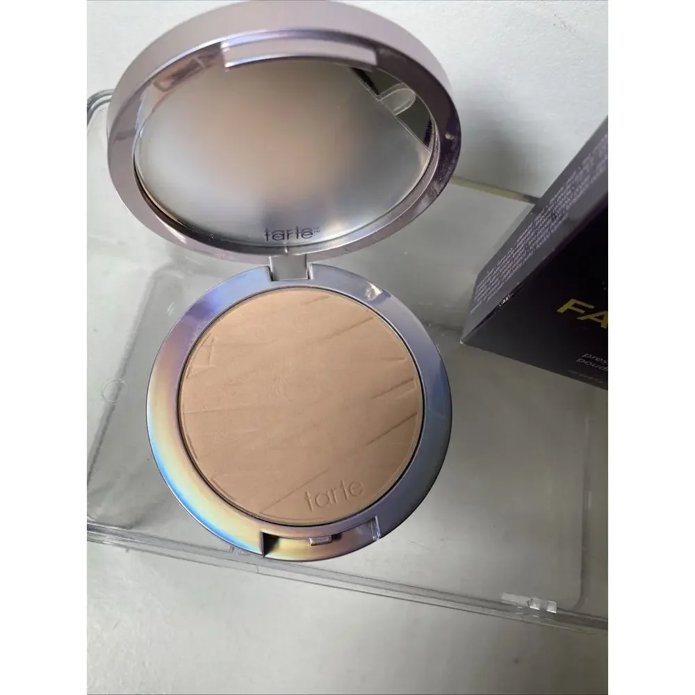 TARTE Shape Tape Powder Foundation 8.3 / 0.29 oz | 16B fair light Beige- Read